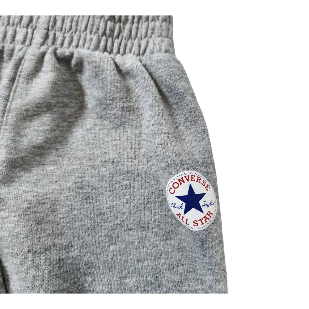 Converse Boys 3T Gray Chuck Taylor All Star Jogger Sweatpants C831-042